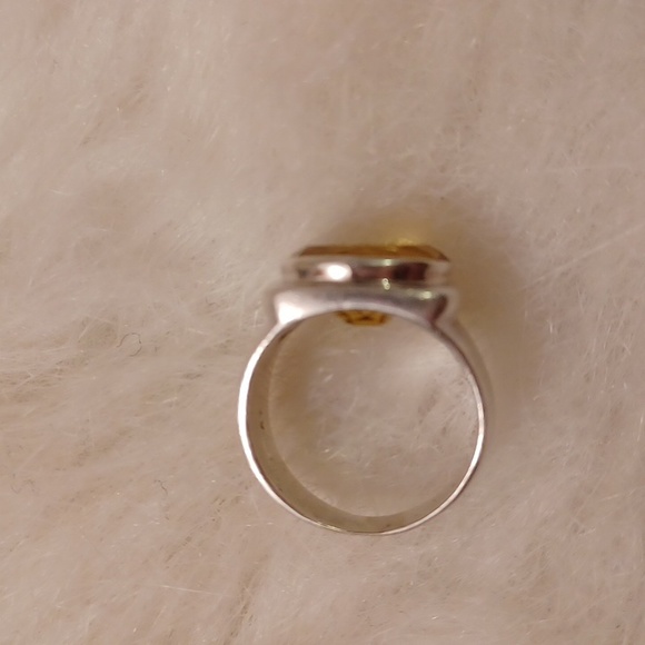Citrine ring. - Picture 6 of 9